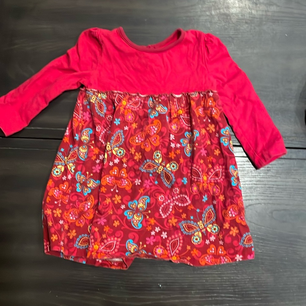 LL Bean dress for toddler. Size 2T